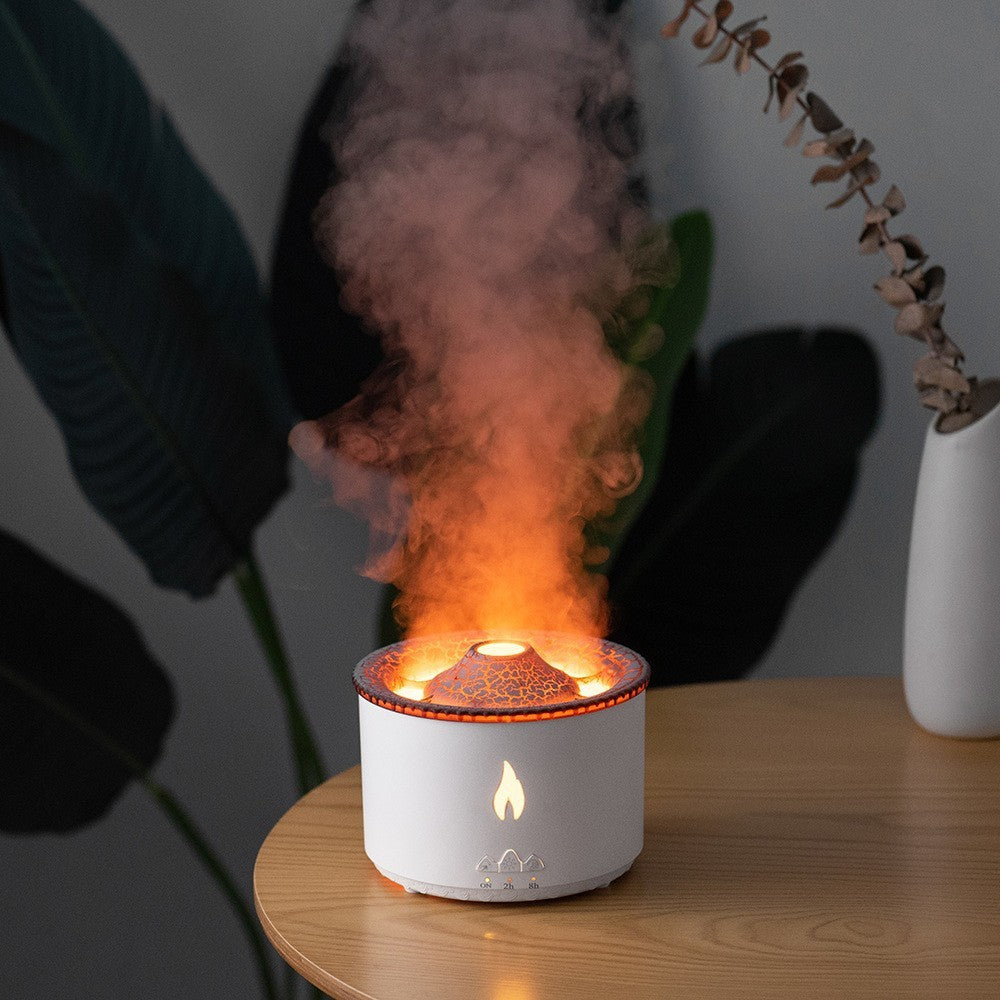 Volcano Mist Humidifier - Aromatherapy Air Purifier