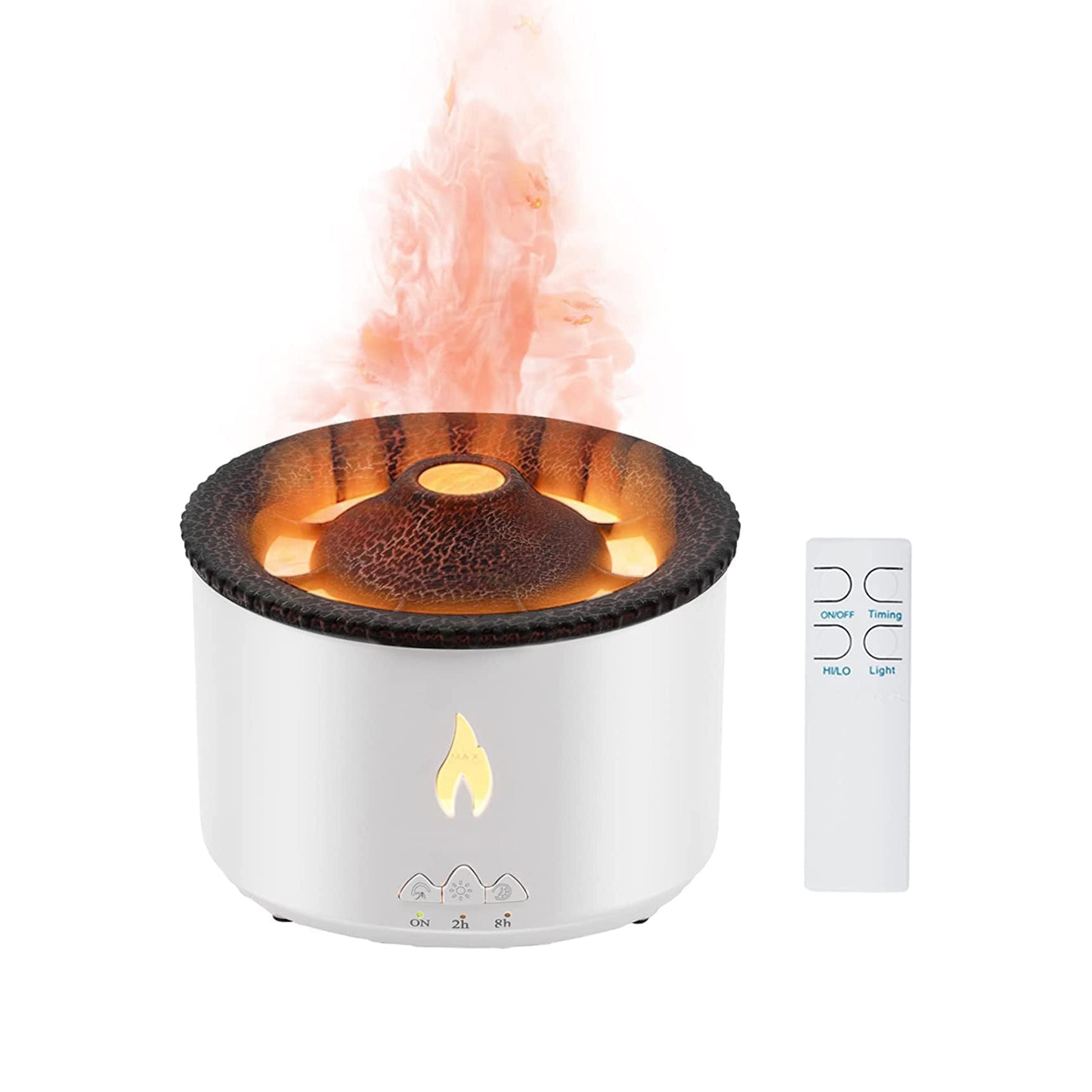 Volcano Mist Humidifier - Aromatherapy Air Purifier