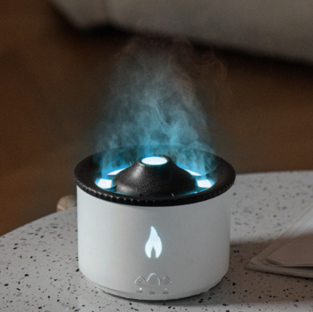 Volcano Mist Humidifier - Aromatherapy Air Purifier