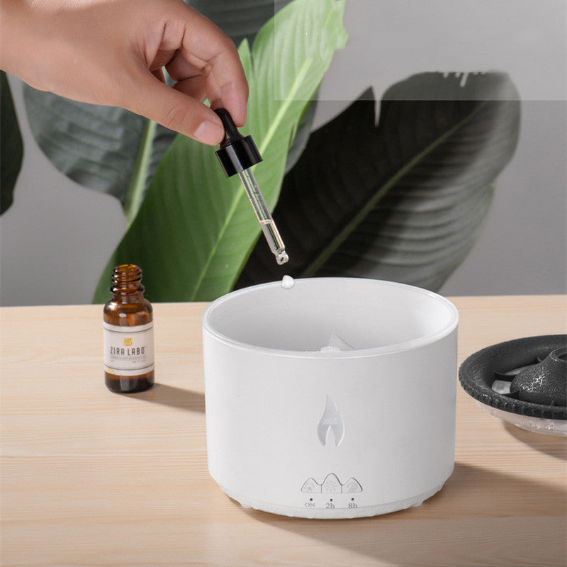 Volcano Mist Humidifier - Aromatherapy Air Purifier