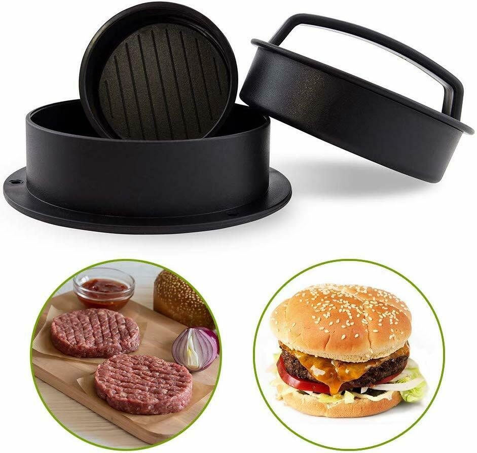 Burger Press Stuffed Patty Maker Mold Slider EASY Homemade Hamburger Making Tool - ShopNeith